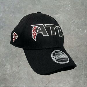 New Era Atlanta Falcons 9Forty Stretch-Snap Back Hat OSFA Black/Red NFL Football